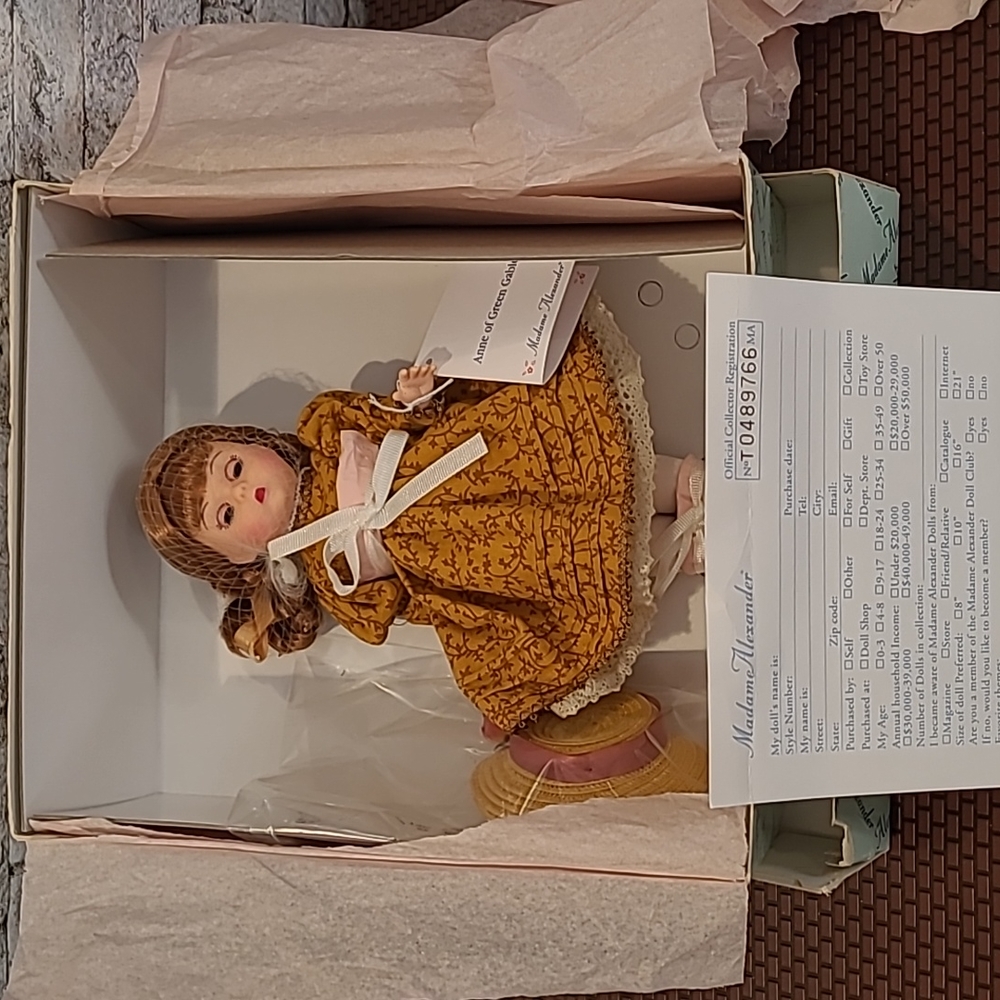Madame Alexander Anne Of Green Gables 8" Doll 36115